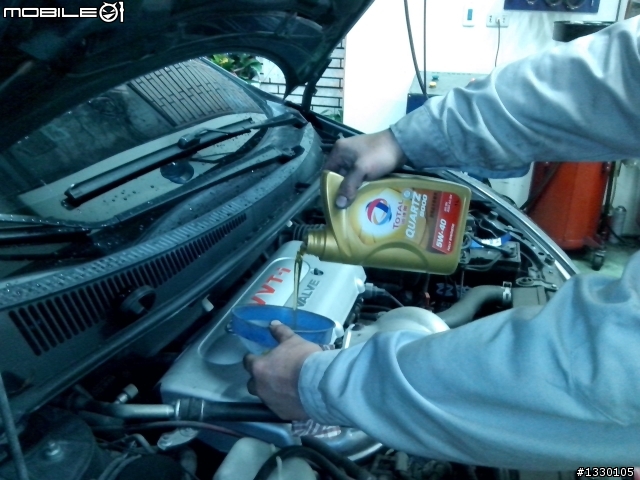 油測行動 TOTAL QUARTZ 9000 SN 5W40機油 2006 wish