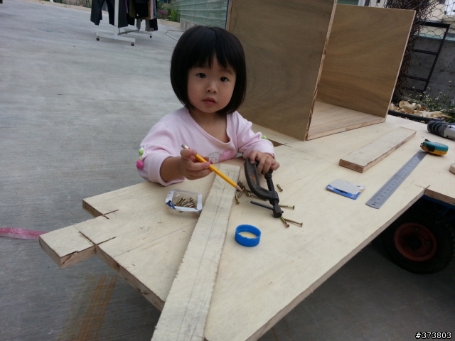 女兒 流理台 DIY