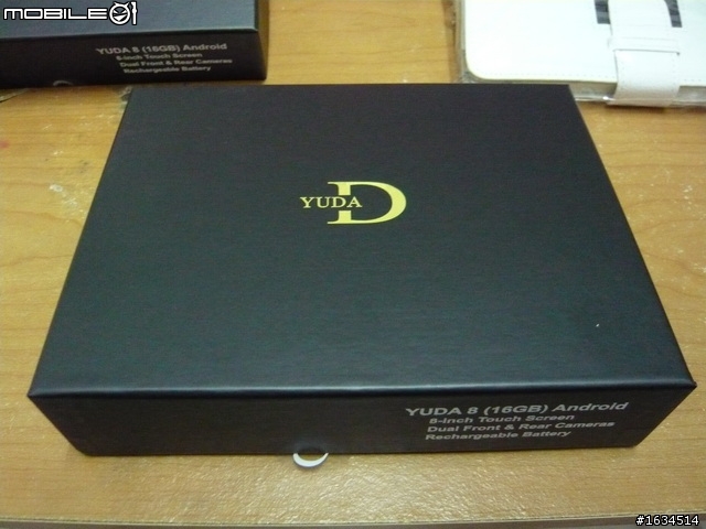 YUDA 8吋 1.2G 八核平板電腦 簡易開箱文（前篇）