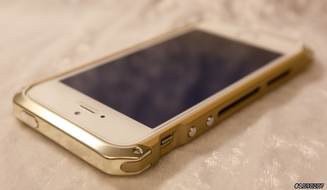 開箱文Element Case Ronin Au 璀璨金色版 iPhone 5S金色