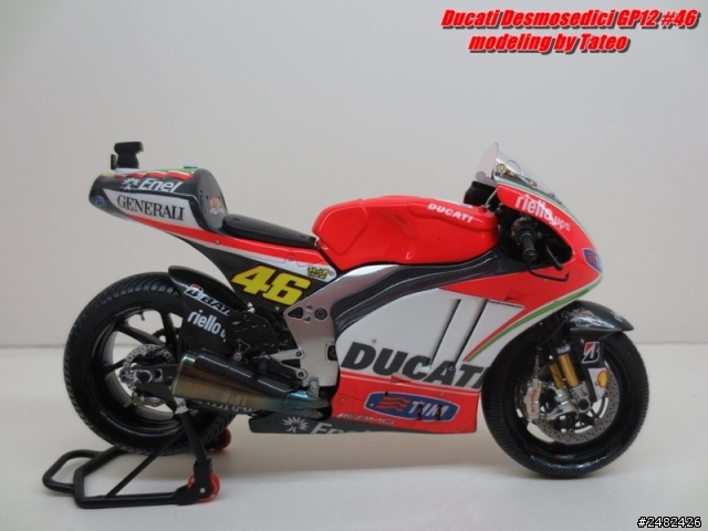 [作品分享]★Ducati  GP12 #46 ★2012 Lemans 雨戰