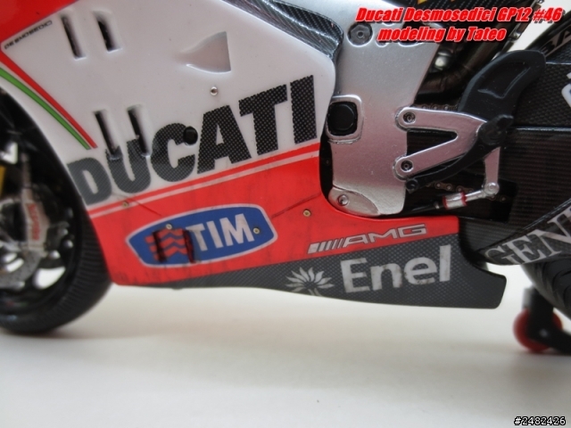 [作品分享]★Ducati  GP12 #46 ★2012 Lemans 雨戰