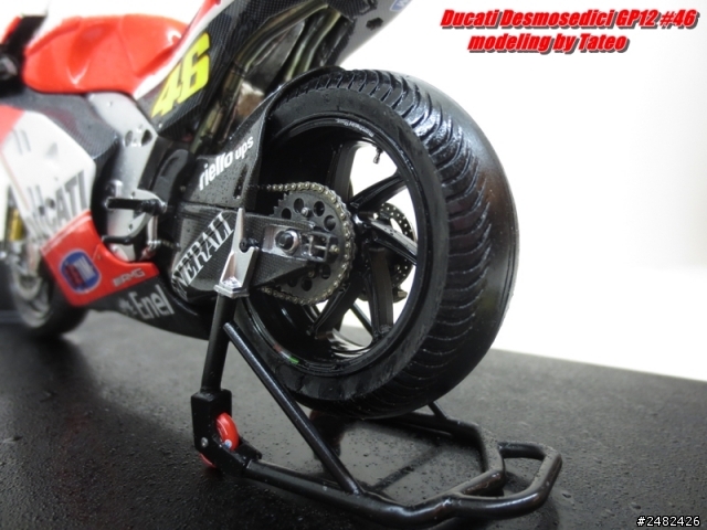[作品分享]★Ducati  GP12 #46 ★2012 Lemans 雨戰