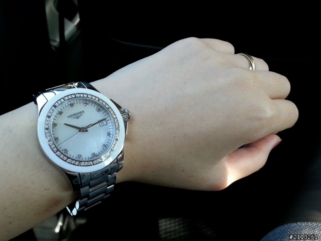[開箱] LONGINES 征服者陶瓷女錶