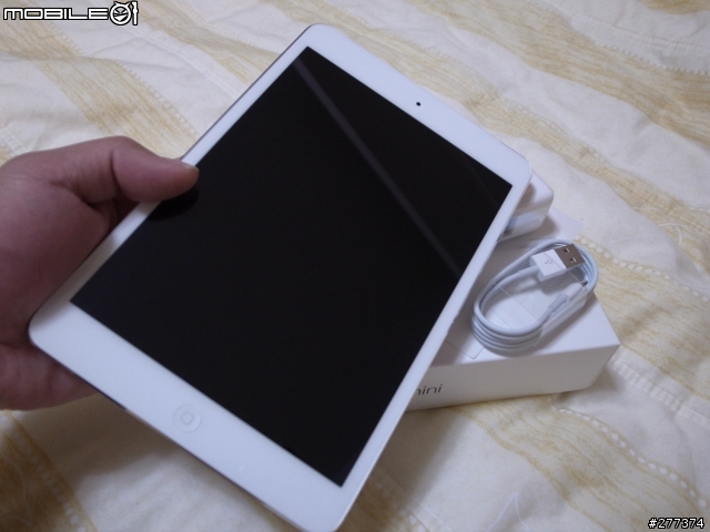 官網iPad mini Retina 128GB Silver 到貨(內含開箱照)