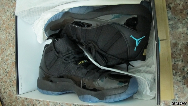 開箱  AIR JORDAN XI  GAMMA BLUE