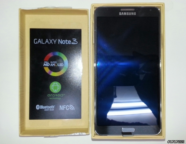 Note3 LTE版 16G黑色 簡單開箱