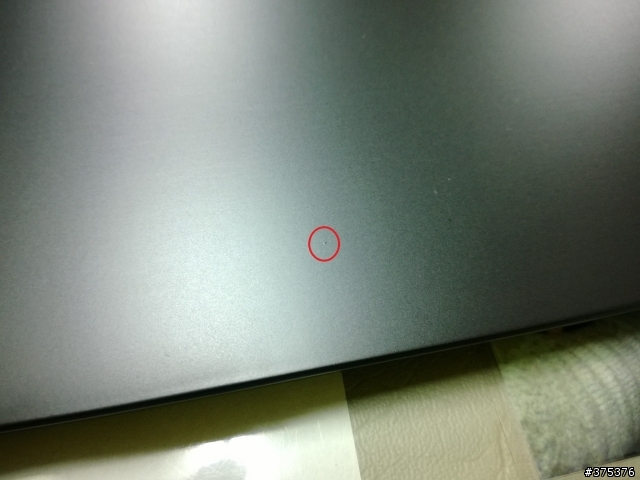 有關Pro 13上蓋外觀問題！！！