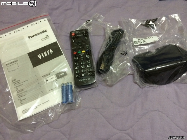 [不專業開箱]手機當遙控器的 Panasonic TH-L32XV6W