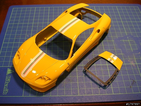 【模型製作分享】Ferrari 360 Challenge Stradale