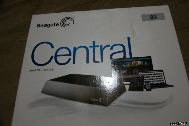 第一次開箱～Seagate 雲端硬碟