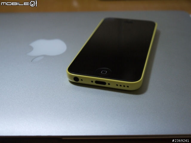 『開箱』iPhone5c 香蕉黃 I'm back