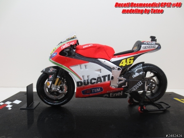 [作品分享]★Ducati  GP12 #46 ★2012 Lemans 雨戰
