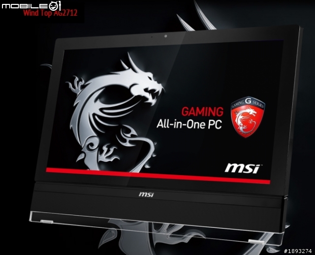 [開箱] msi 微星AIO電競龍魂機 AG2712 GAMING All-in-One