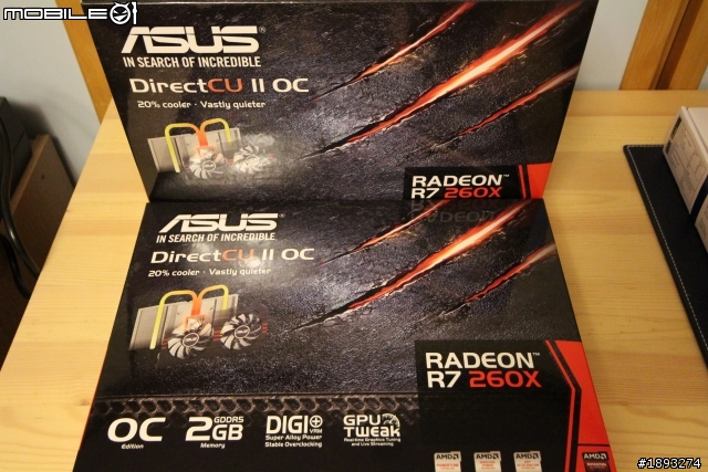 [開箱] AMD HD7790 轉生優化 ASUS- R7260X-DC2OC-2GD5 再登場