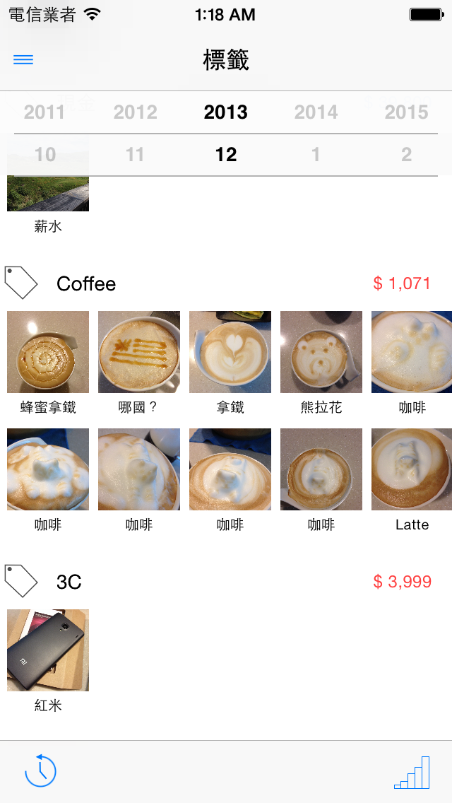 [分享] Smoney 以圖片為主的 記帳App