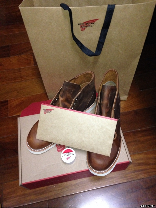 【開箱】垂涎已久但了無新意的red wing 9111