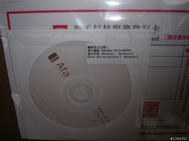 對不起，我不會安裝WINDOWS XP在TOSHIBASatellite C40上.....