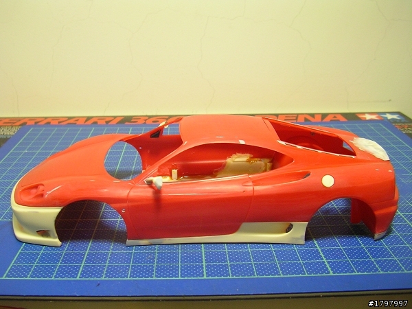 【模型製作分享】Ferrari 360 Challenge Stradale