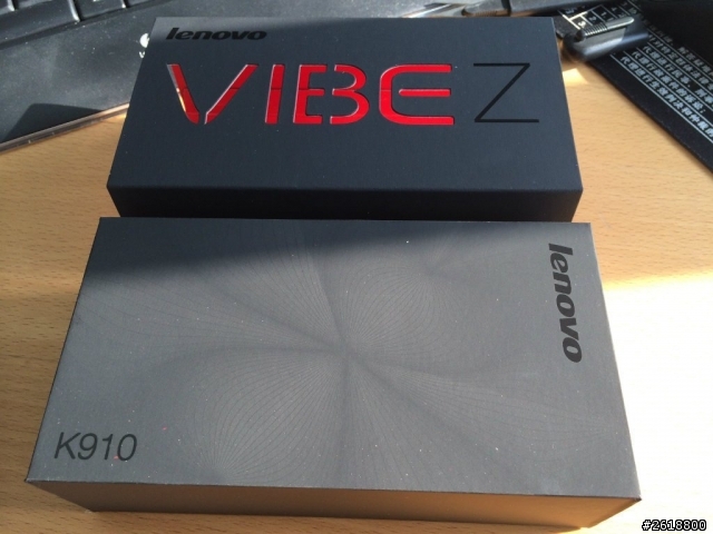 聯想VIBE Z K910開箱文