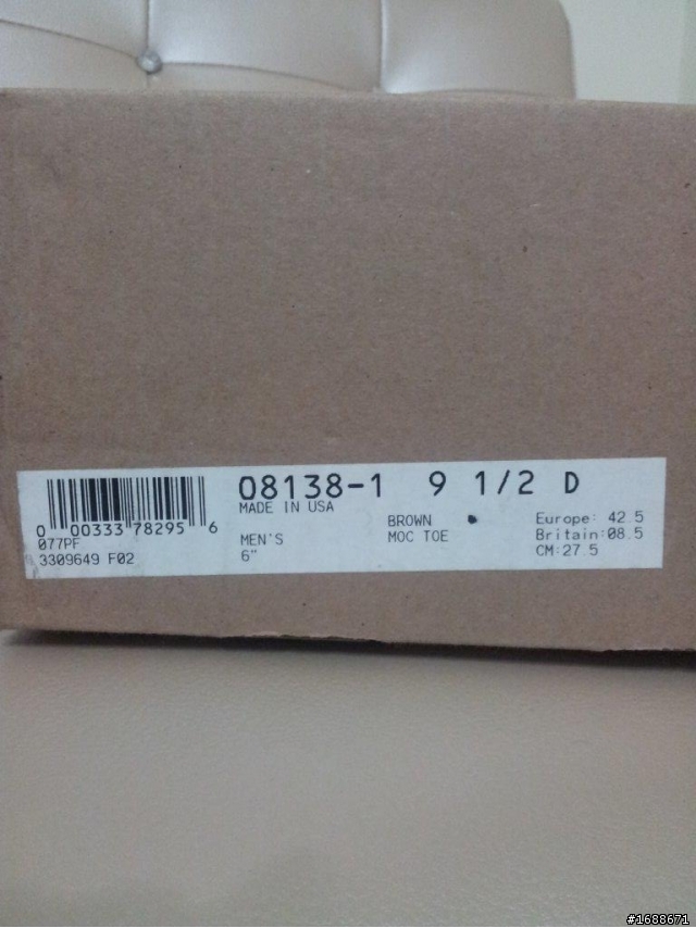 Red wing 8138開箱啦!!