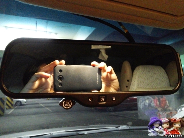 Android 4.0 防炫後視鏡+5 吋觸控螢幕+導航王+1080P 行車記錄器 開箱文