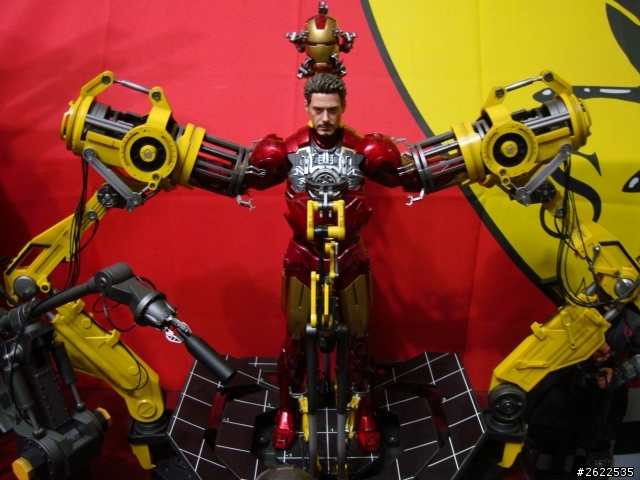 Hot toys 鋼鐵人格納庫收藏分享