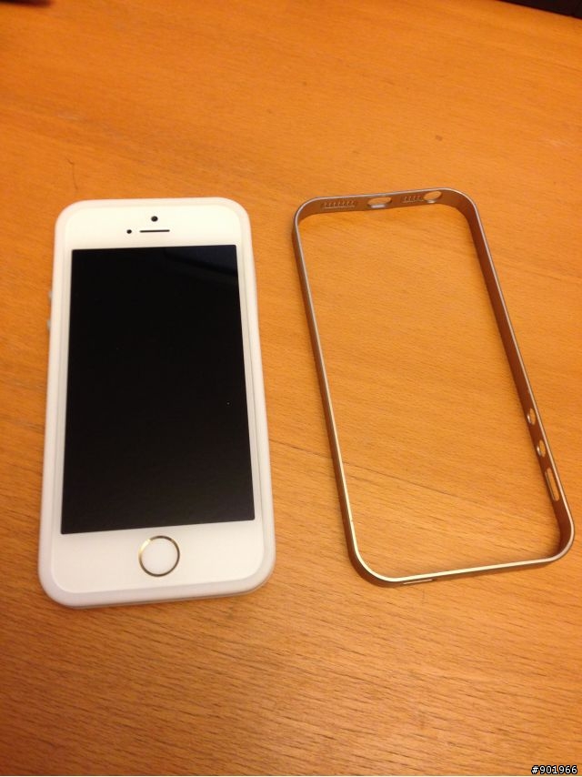 自己心目中最適合金色iphone的邊框