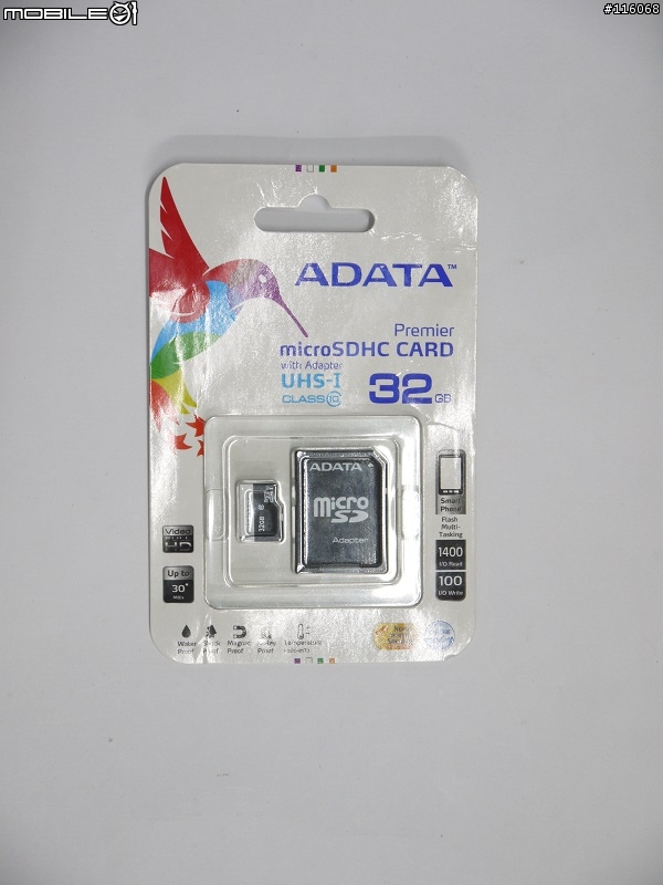 [開箱文] 紅米手機的好朋友 ─ ADATA 32G ADATA Premier microSDHC