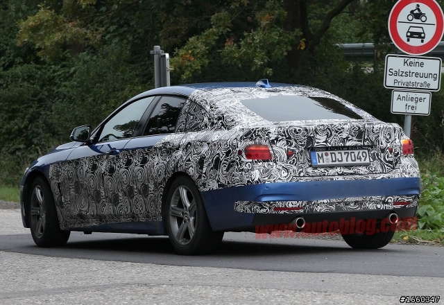 2015 BMW 4 Series Gran Coupe M Sport Spy Shots Photos