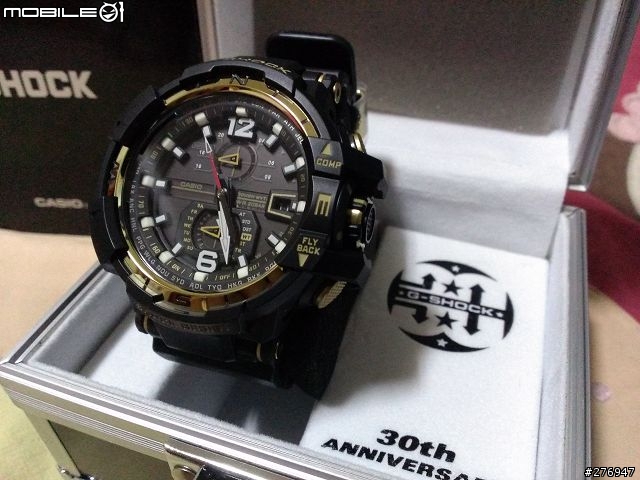 首發 CASIO G-SHOCK 30th Anniversary Thirty Stars Limited Edition GW-A1130-1ADR 開箱文