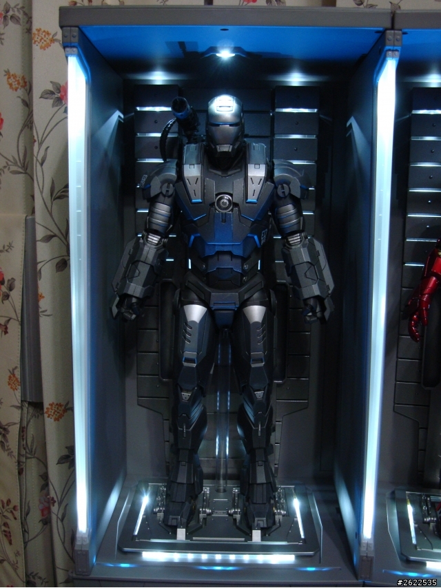 Hot toys 鋼鐵人格納庫收藏分享