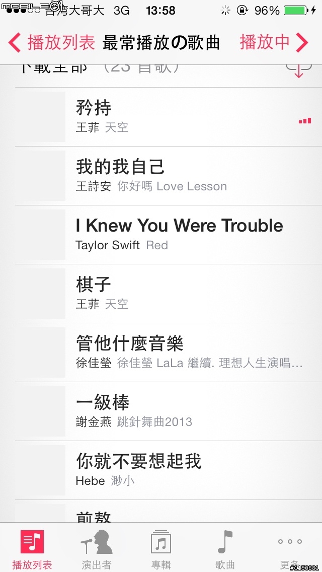 關於iTunes match 專輯封面 解決辦法！