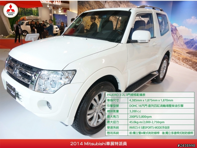 特派員在寒風中挺進2014 Mitsubishi車展的第一手報導