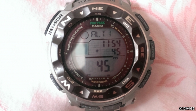 CASIO PROTREK PRW-2500T-7 太陽能電波錶開箱分享