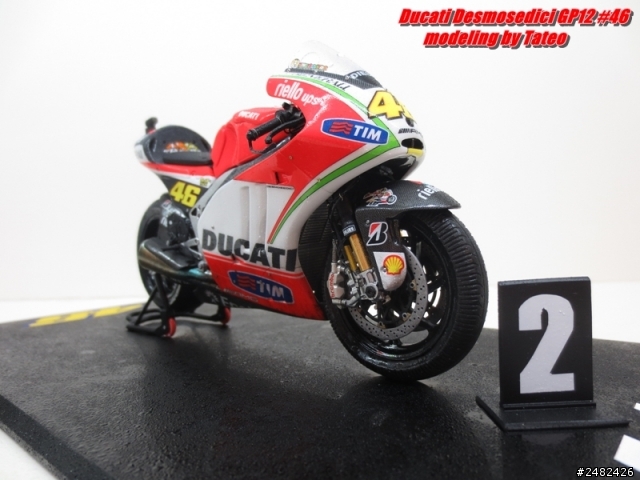 [作品分享]★Ducati  GP12 #46 ★2012 Lemans 雨戰
