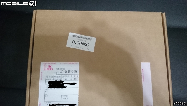 12/23刷信用卡的紅米終於來了@@