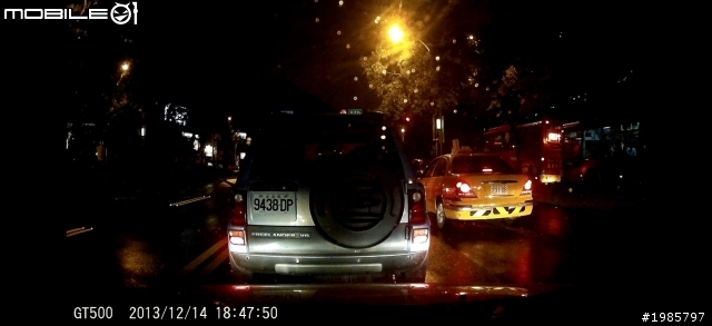 比WDR更厲害的GT500 DNR行車記錄器，已更新最新白天晚上影片~