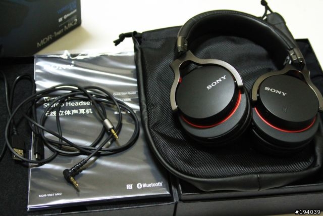 [開箱] SONY MDR-1RBTMK2  藍牙耳機