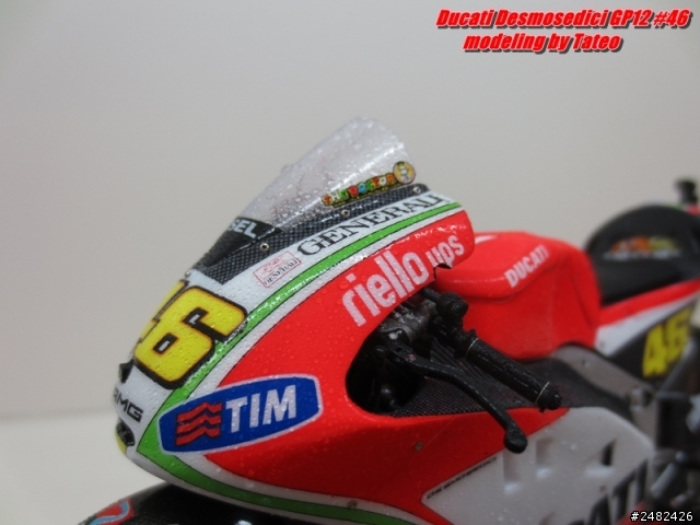 [作品分享]★Ducati  GP12 #46 ★2012 Lemans 雨戰