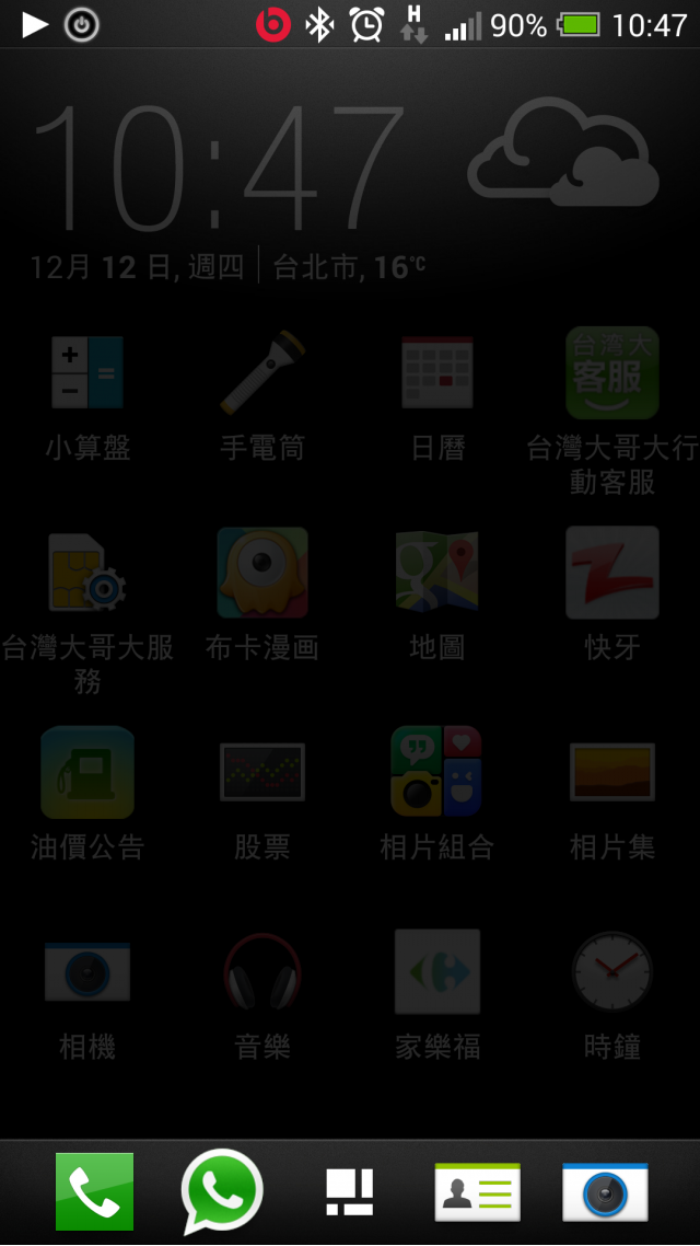 New One 更新到 sense 5.5，程式集會變黑？