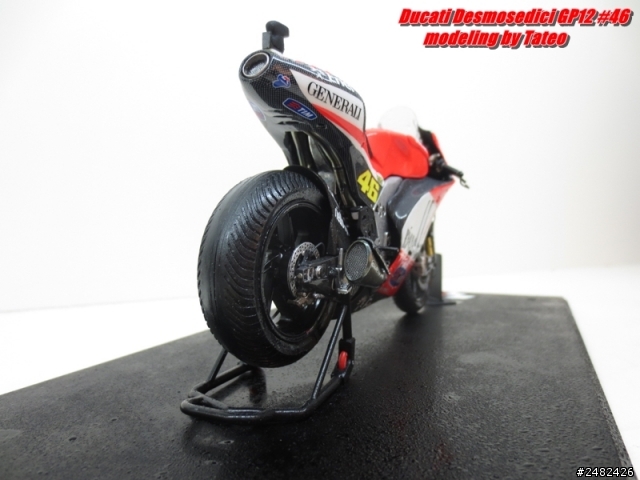 [作品分享]★Ducati  GP12 #46 ★2012 Lemans 雨戰