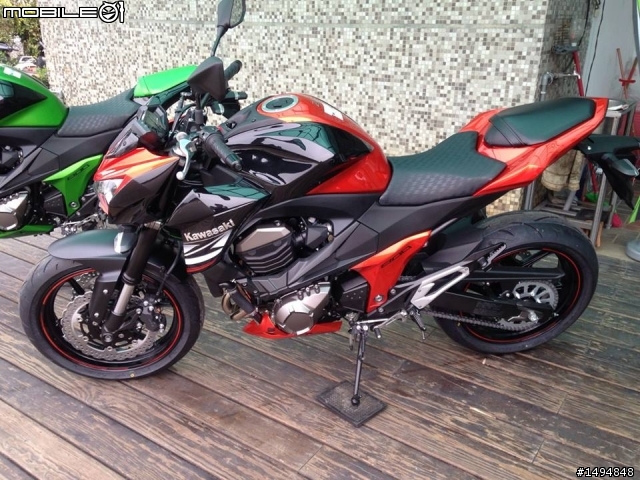 Kawasaki 小忍300 & Z800.來啦.小忍「345」.Z800「488」