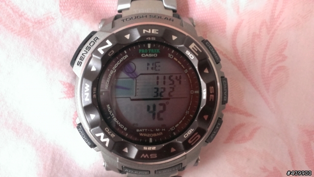 CASIO PROTREK PRW-2500T-7 太陽能電波錶開箱分享