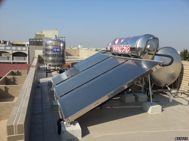 新家太陽能熱水器開箱文