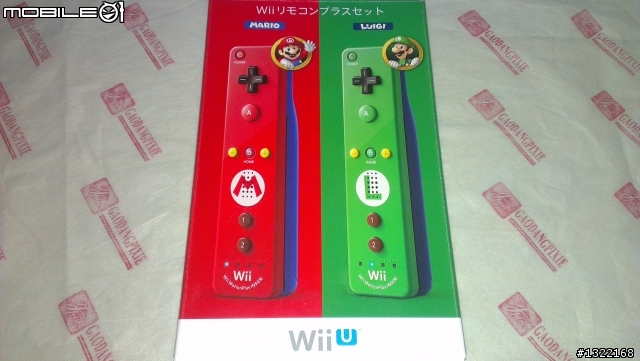 沒有開箱！ＷｉｉＵ限定瑪利歐＆路易吉『右手把』～