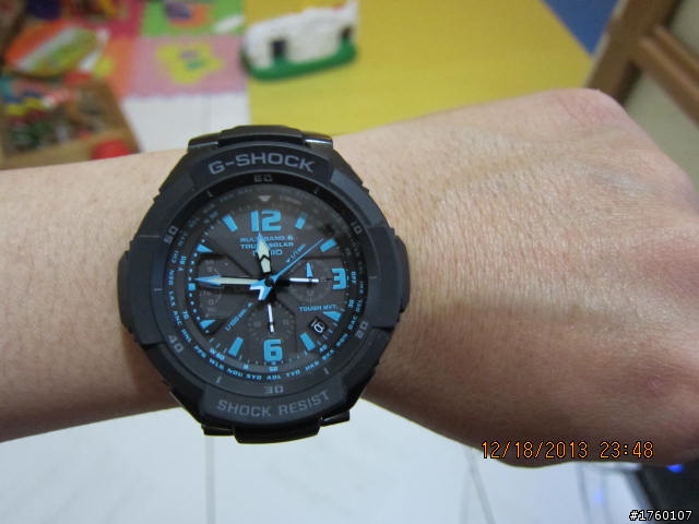 [開箱]CASIO G-SHOCK 太陽能電波飛行錶 GW-3000BD 開箱