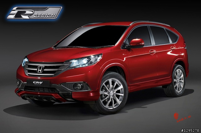 CR-V 4 RF-Design版空力套件設計