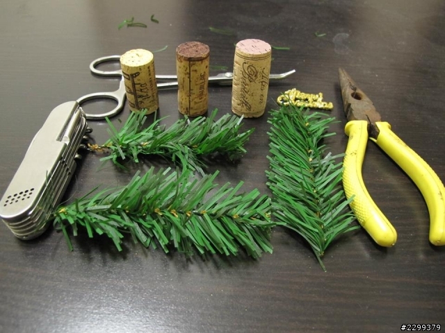 [DIY聖誕禮物] 超迷你軟木塞聖誕樹in密封罐