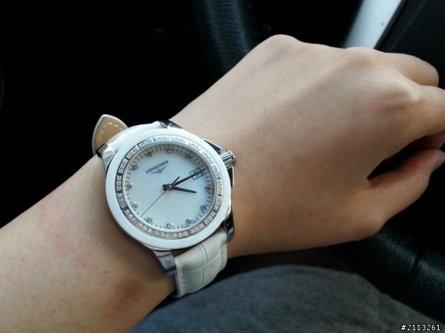 [開箱] LONGINES 征服者陶瓷女錶